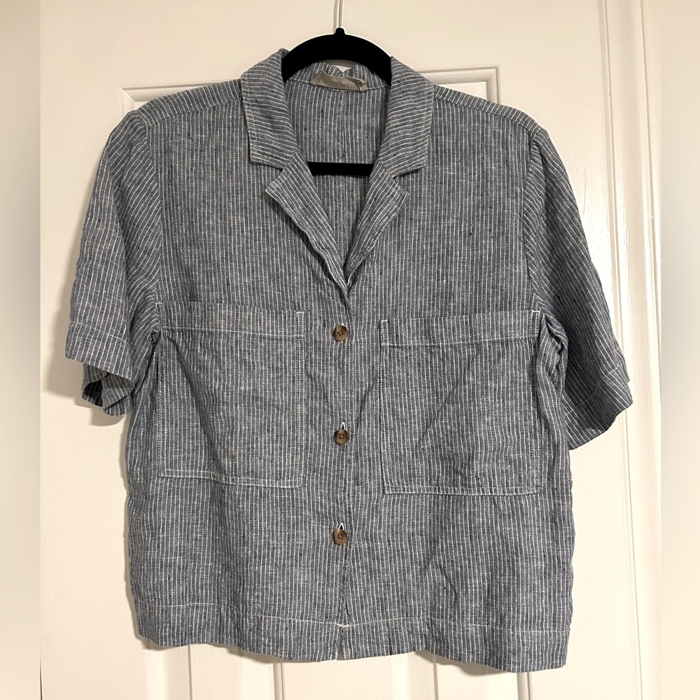 Everlane Linen Camp Shirt